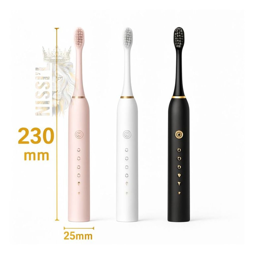 CEPILLO DE DIENTES RECARGABLE CON 4 CABEZALES