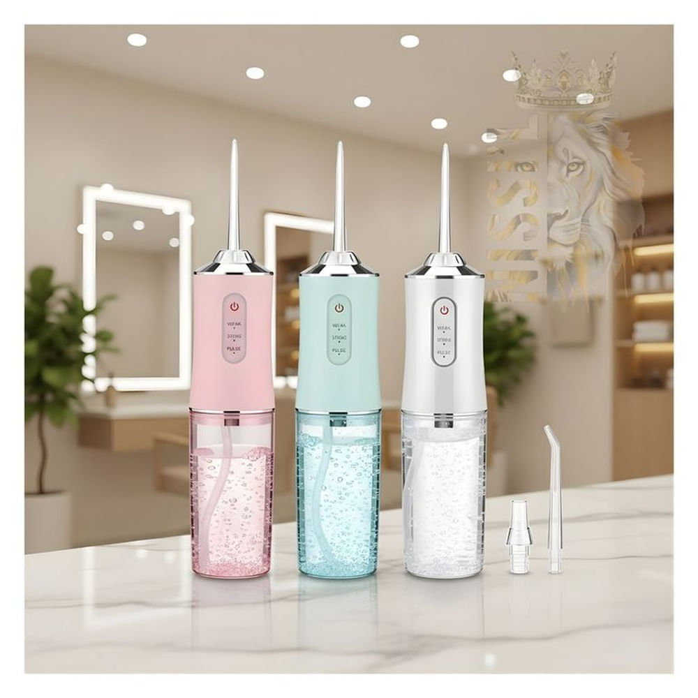 IRRIGADOR DENTAL RECARGABLE PORTATIL