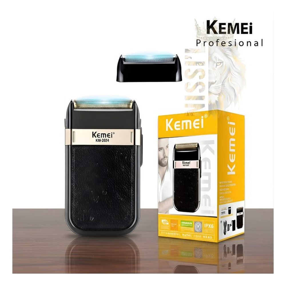 AFEITADORA PARA HOMBRE KEMEI RECARGABLE