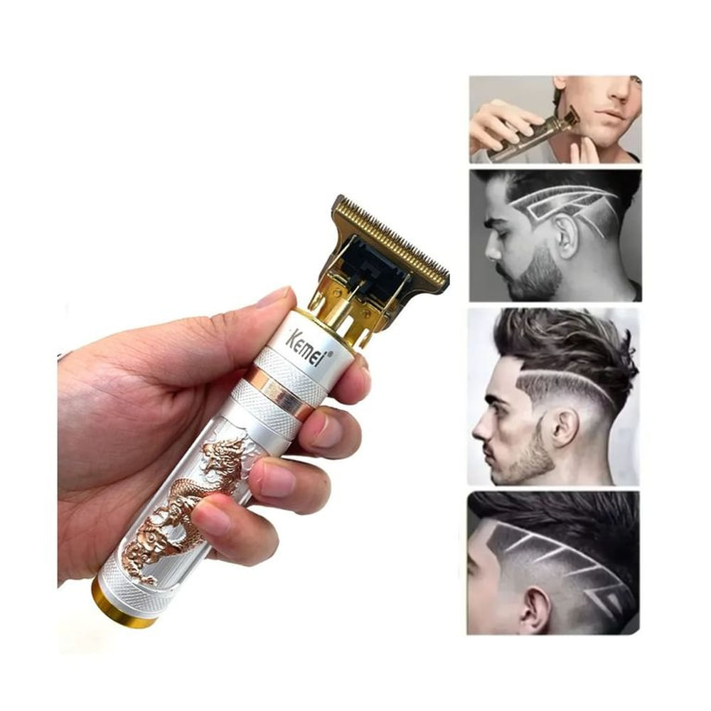 MAQUINA KEMEI TRIMER DE CABELLO BARBA Y NARIZ