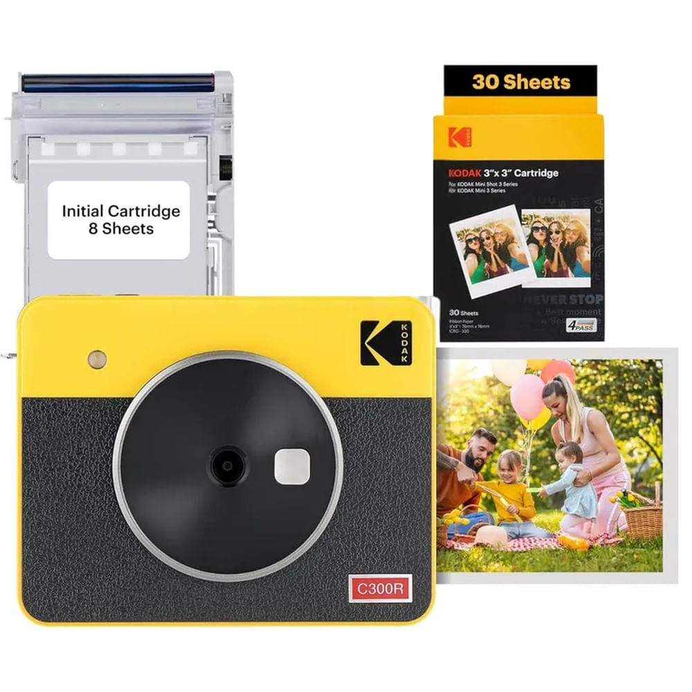 Kodak Mini Shot 3  Camara Instantanea + Cartucho para 30 fotografias