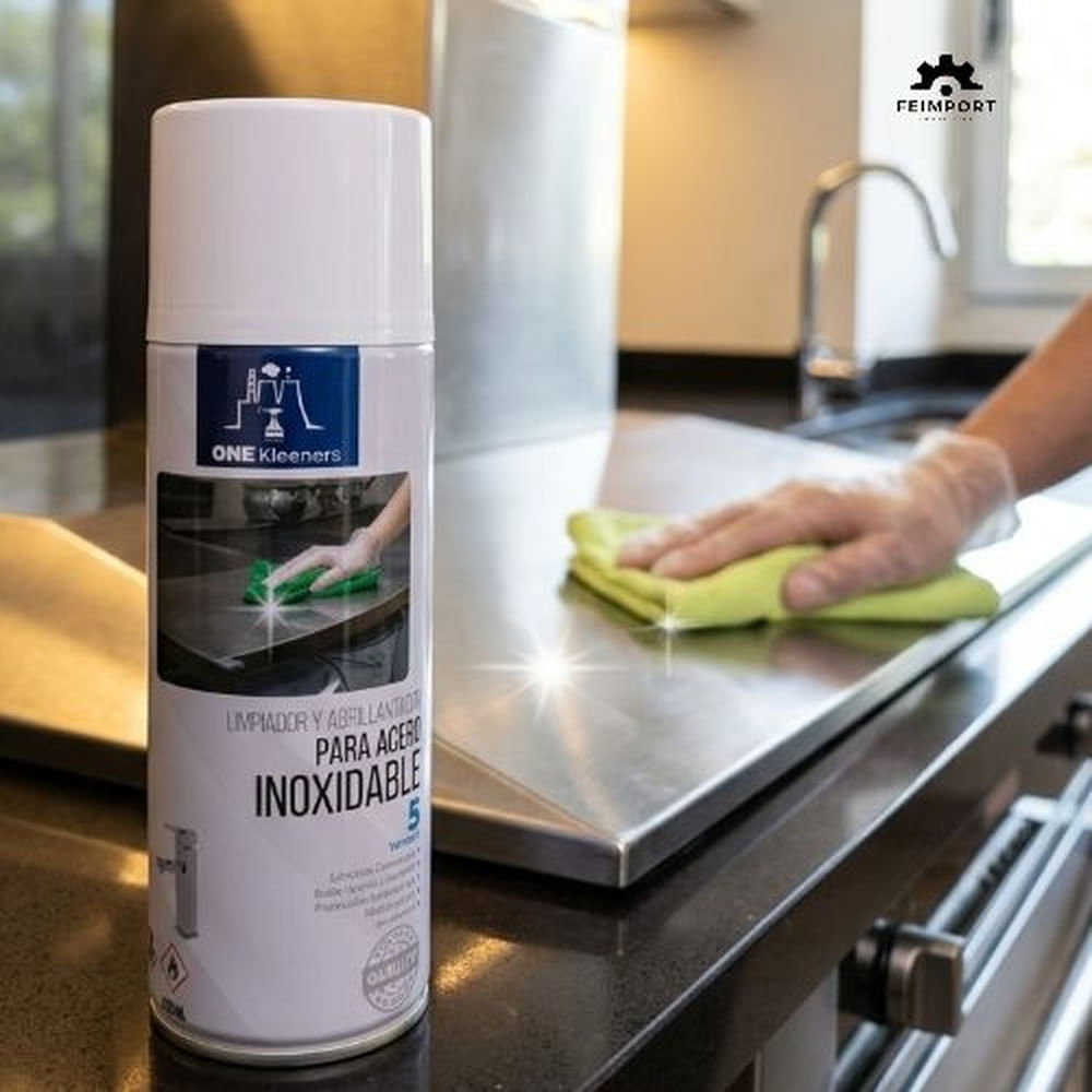 Limpiador y Abrillantador para Acero Inox 400ml ONE KLEENERS