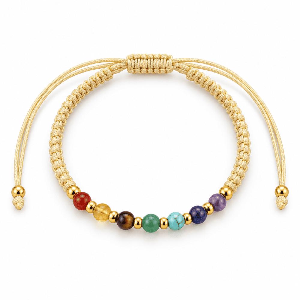 Pulsera Armonía 7 Chakras de hilo