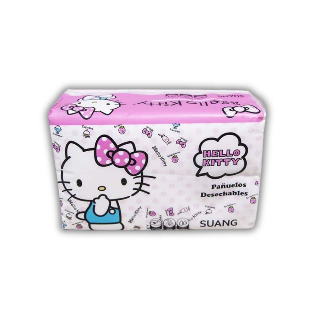 Pañuelos Desechables Suang Hello Kitty 105 Pzs