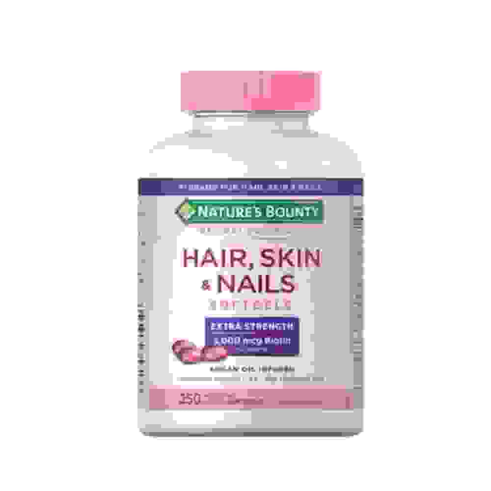 Natures Bounty Cabello Piel y Uñas 250 Cápsulas Blandas