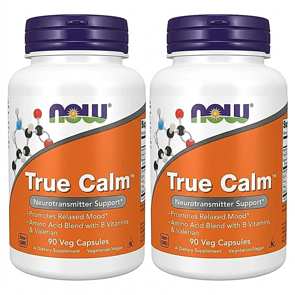 TRUE CALM NOW FOODS 90 CÁPSULAS | PACK 2