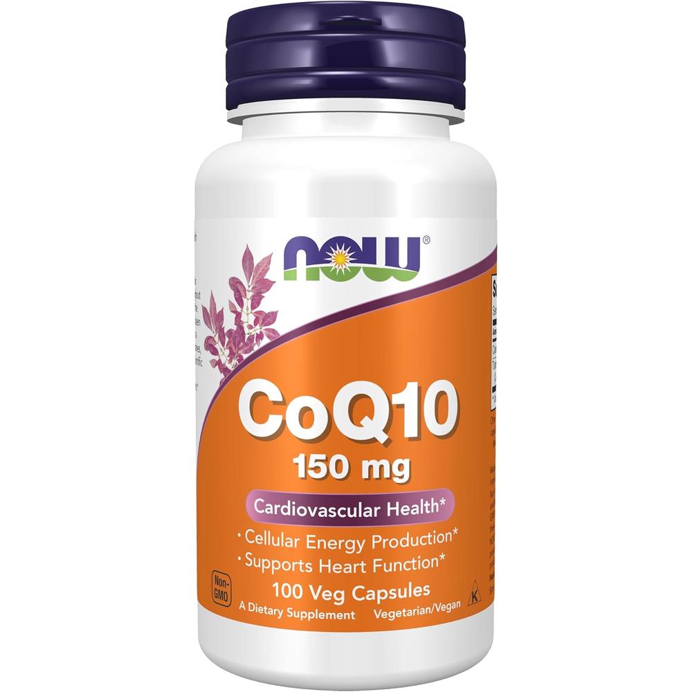 COQ10 NOW FOODS 150 MG 100 CÁPSULAS