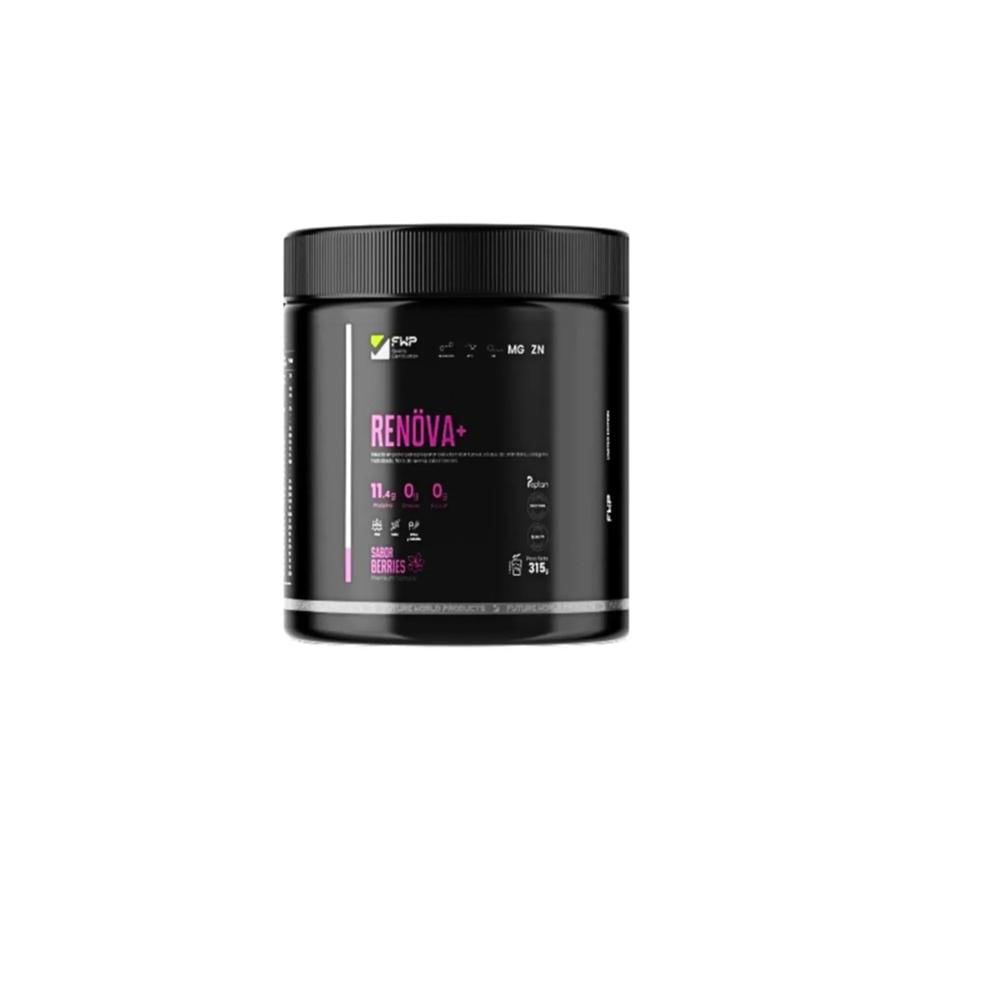 Renova Colágeno Hidrolizado Con Biopéptidos Activos Berries Original  Arándanos Pote