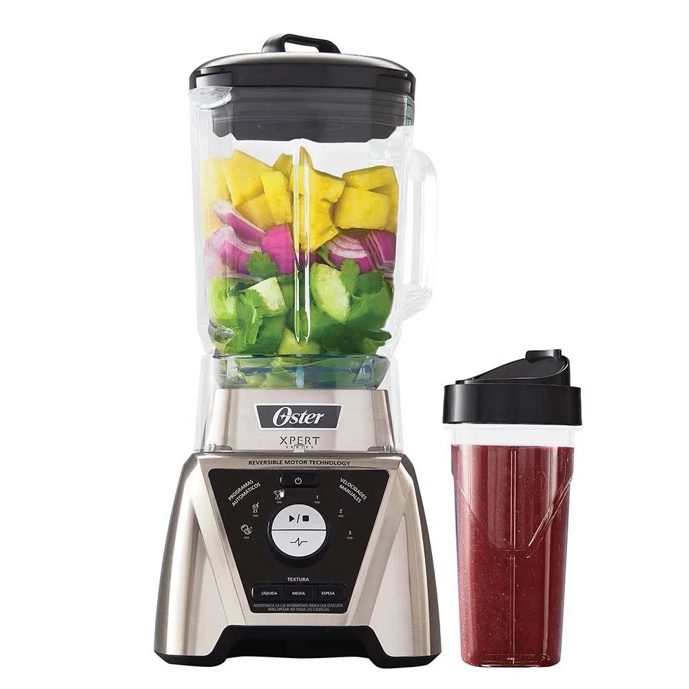 Licuadora Expert y vaso blend N GO Gris Oster BLST3B CPG 053
