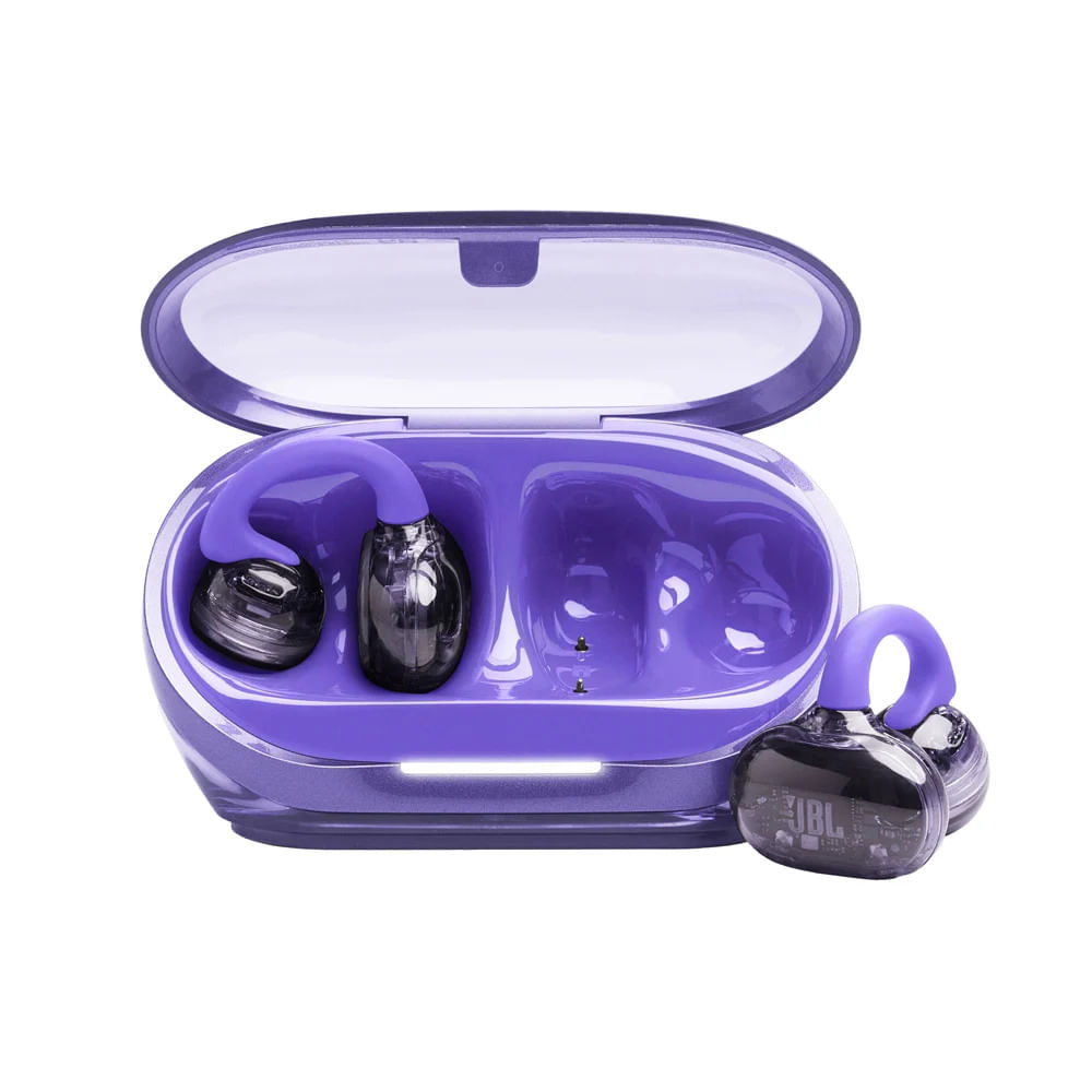 Audífonos JBL Soundgear Clips Open-Ear TWS IP54 Púrpura JBLSNDGEARCLPURAM