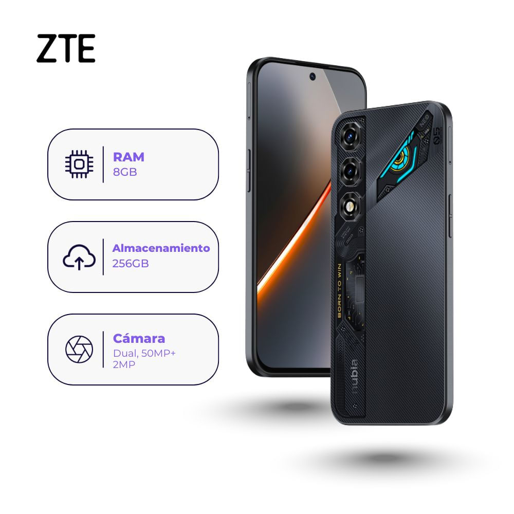ZTE nubia Neo 5 256GB 8GB Ram Negro