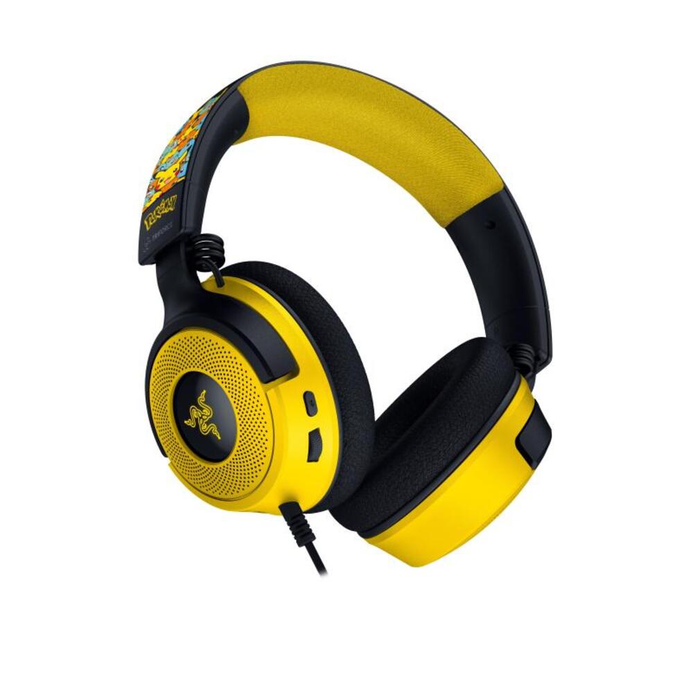 Headset Gaming Razer Kraken V4 X USB-C RGB Pokémon Edition RZ04-05180300-R3M1