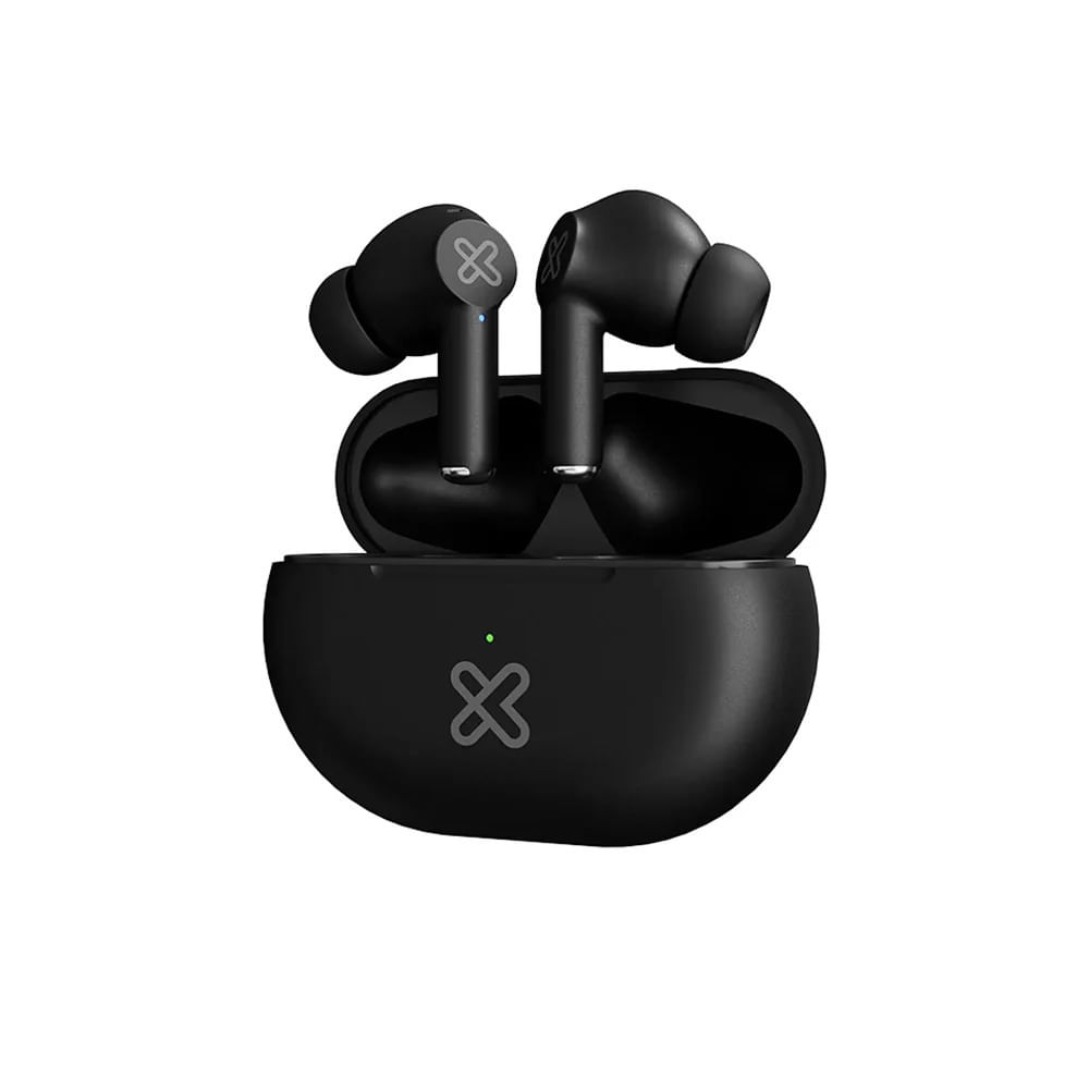 Audífonos Klip Xtreme Buds-Fi TWS Bluetooth 5.4 ENC IPX4 Negro KTE-015BK