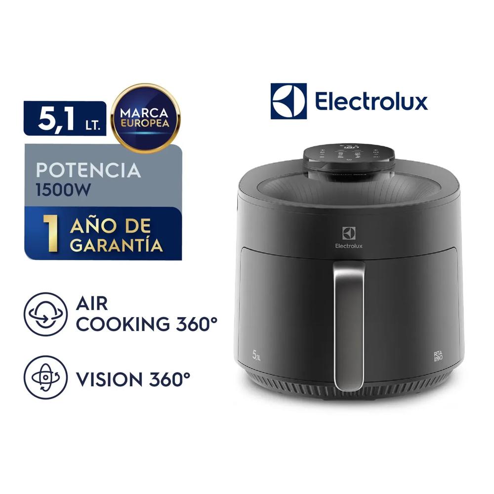 Freidora de Aire Electrolux 5.1L con Visión 360 EAF170  Air Fryer