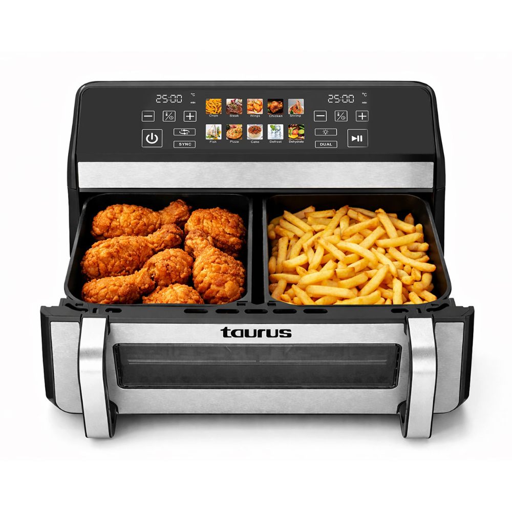 Freidora de Aire Taurus Double Air F Cocina Fácil y Rápida