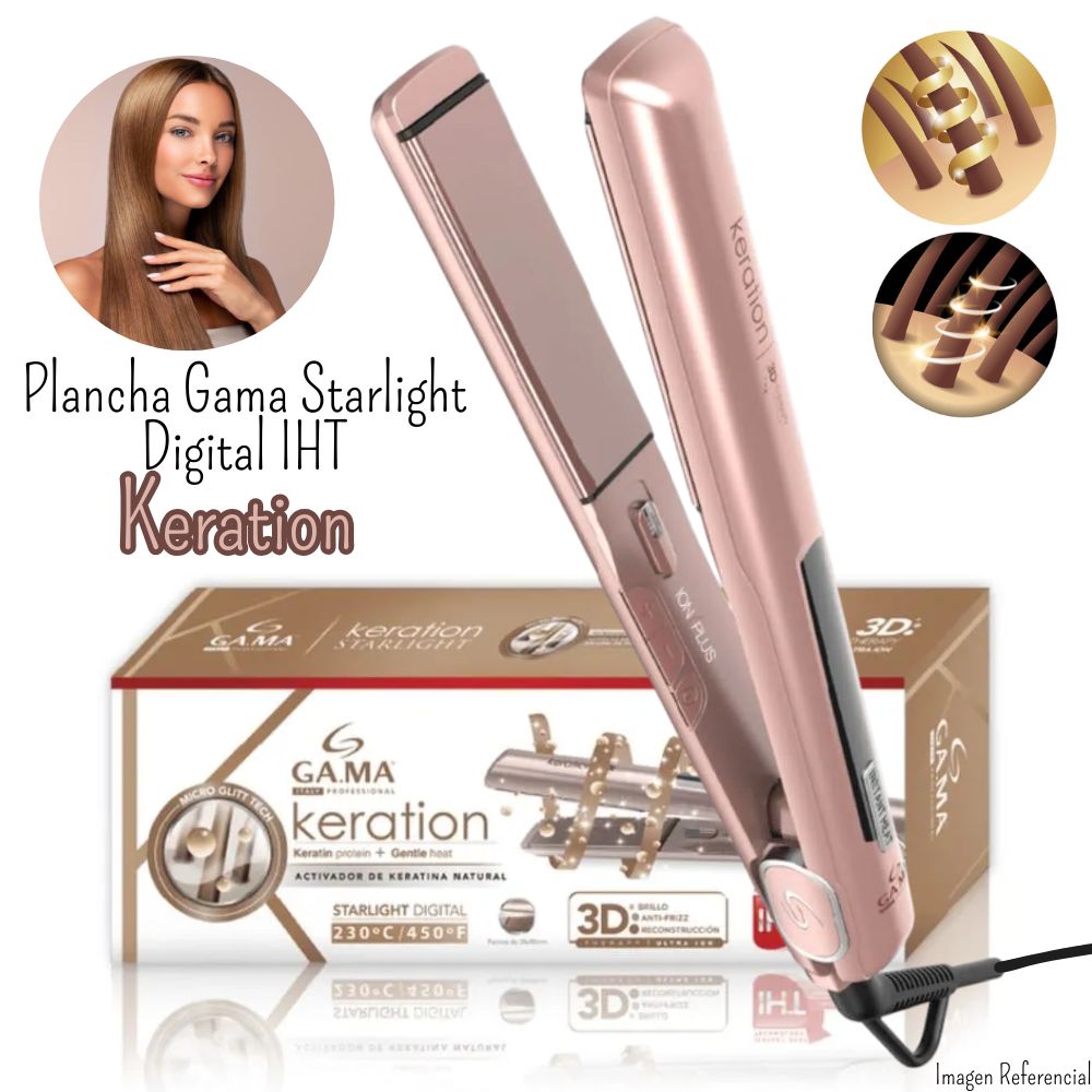 Plancha Gama Keration Starlight Digital IHT
