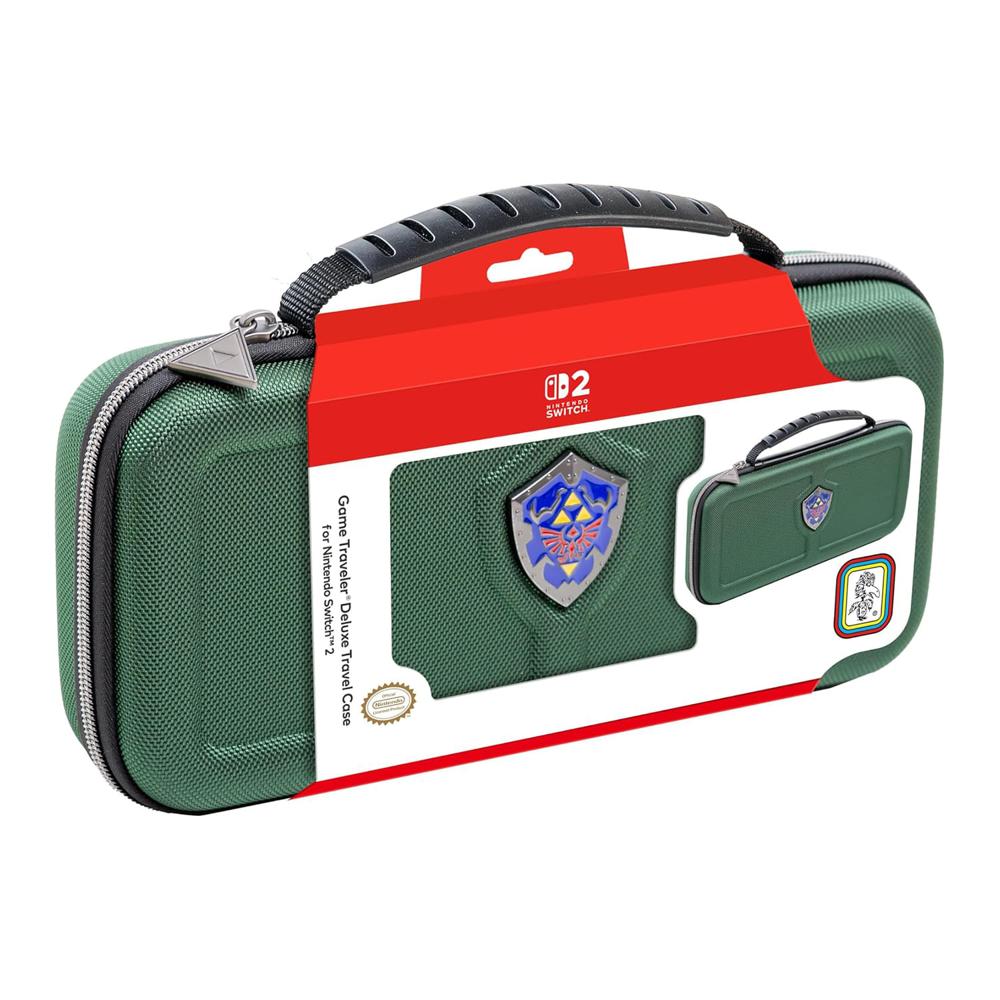 ESTUCHE GAME TRAVELER DELUXE TRAVEL CASE ZELDA HS12GRN PARA NINTENDO SWITCH 2