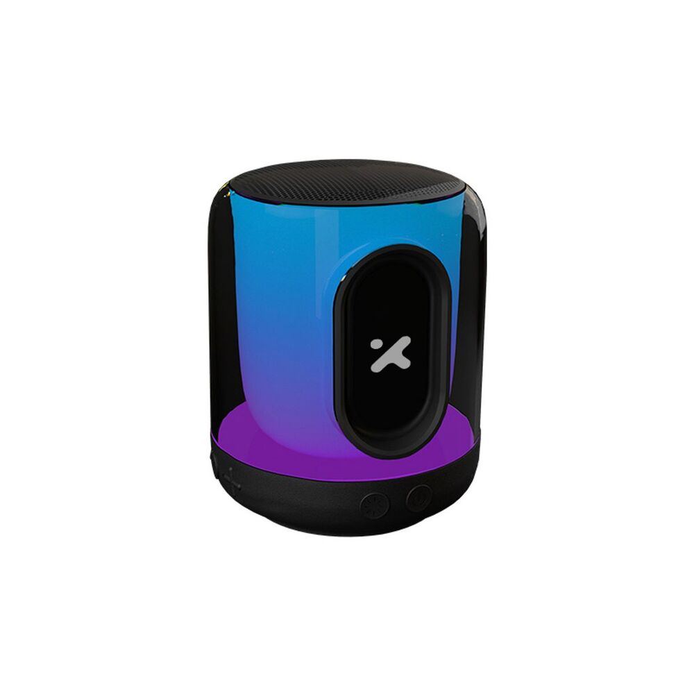 Parlante Xtech BeatWave Bluetooth 5.3 5W TWS LED Negro XTS-617