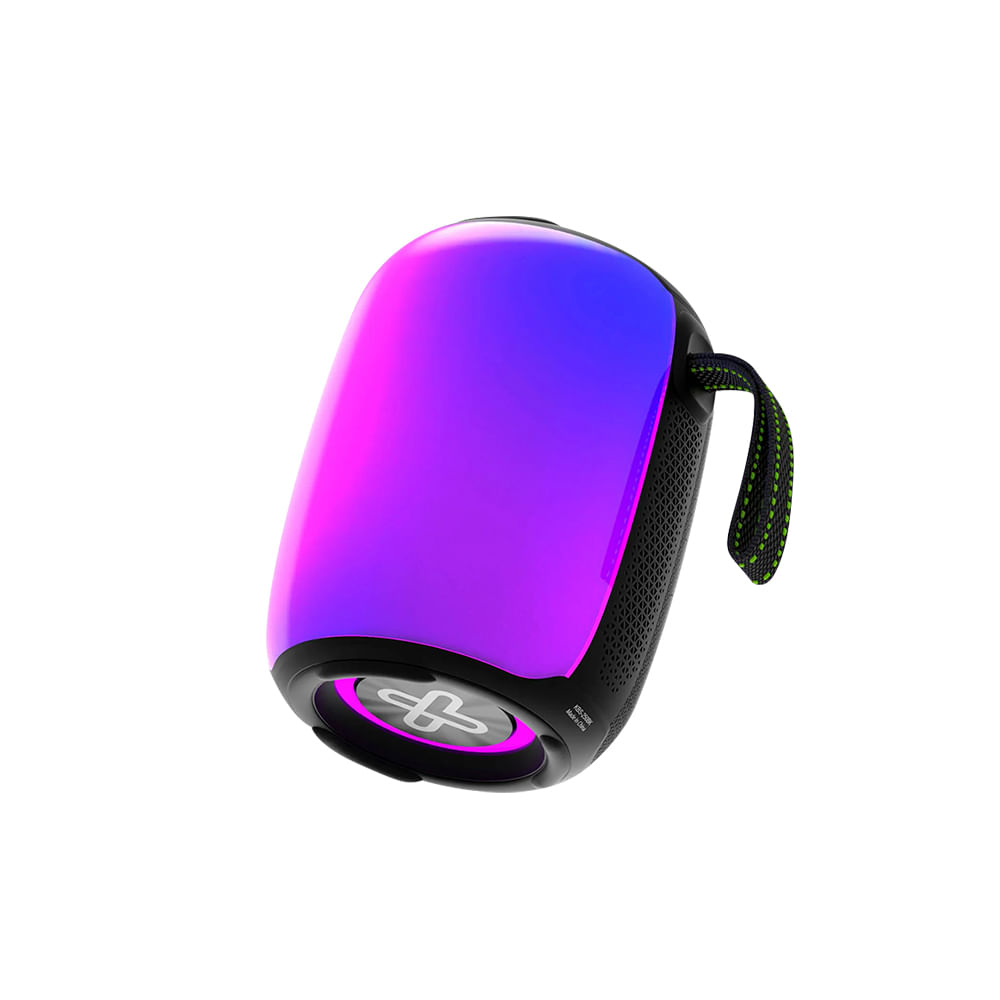 Parlante Klip Xtreme ZoundFire Bluetooth 5.0 12W TWS IPX6 LED Negro KBS-250BK
