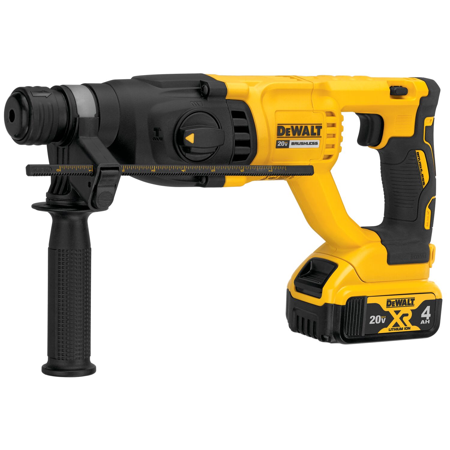 Rotomartillo Sds-Plus 20V XR 2.6J Dewalt DCH133B INCLUYE 2 BAT 4AH Y CARGADOR