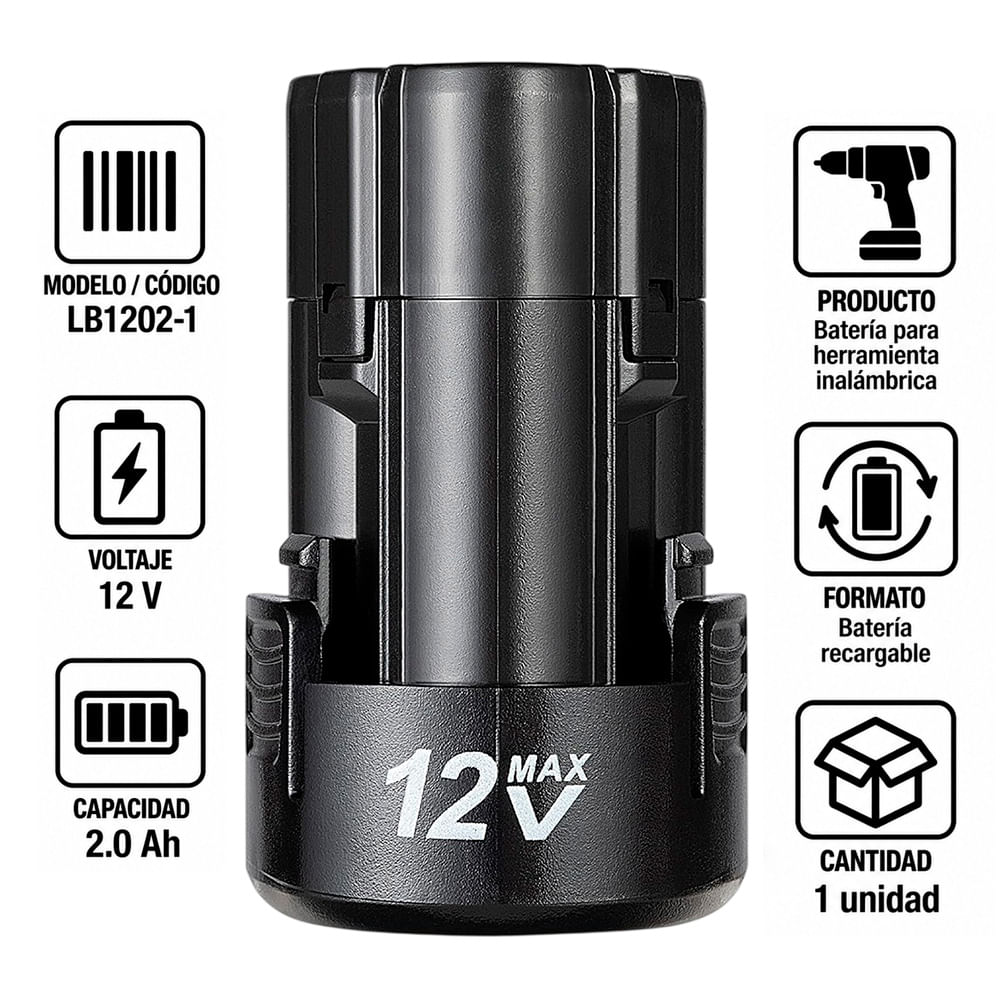 Batería DongCheng LB1220-1 12V 2Ah
