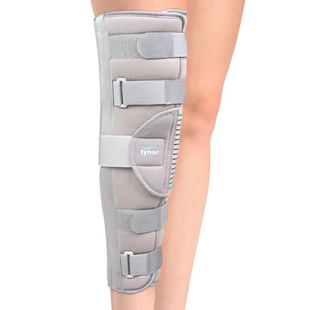 Inmovilizador de Rodilla de 19"" máxima rigidez grado médico Talla XL TYNOR D11