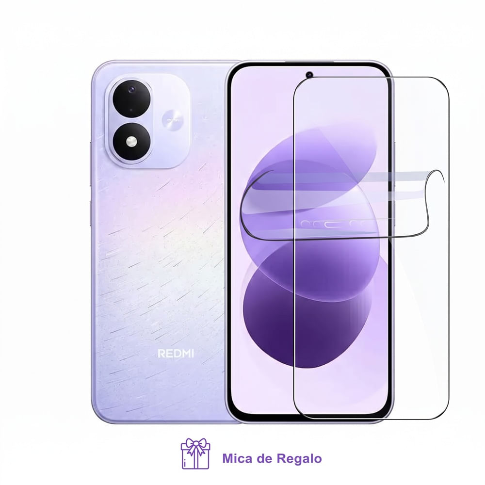 Redmi Note 17 4G 8GB Ram 256GB Rom Morado Celestial con Mica Hidrogel Registrado