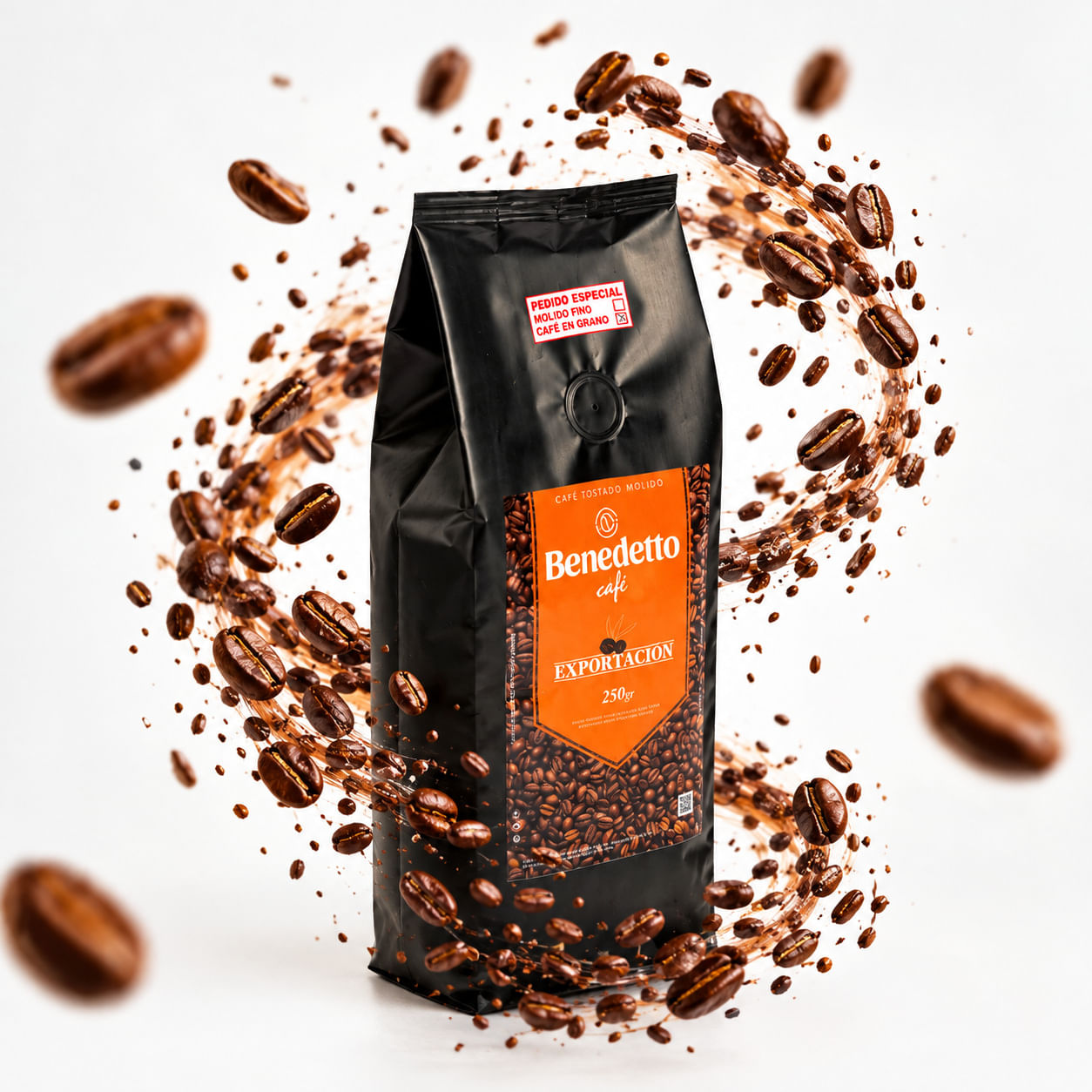 Café Benedetto Exportación en grano 250 gr.