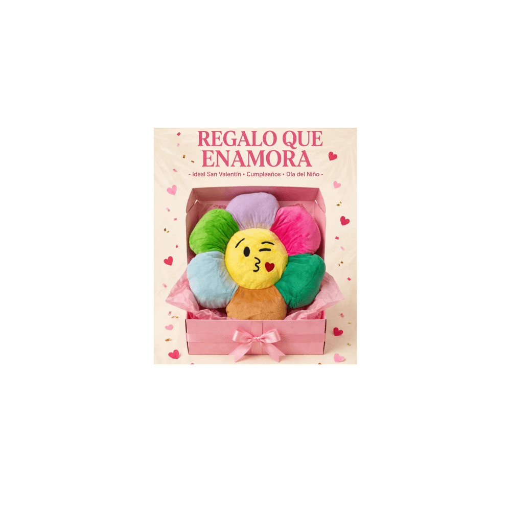 Cojín Estético Infantil con Diseño de Flor Stock 10 U
