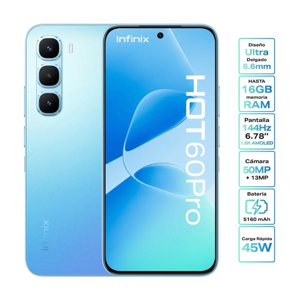 Infinix Hot 60 Pro 8RAM 256GB Azul