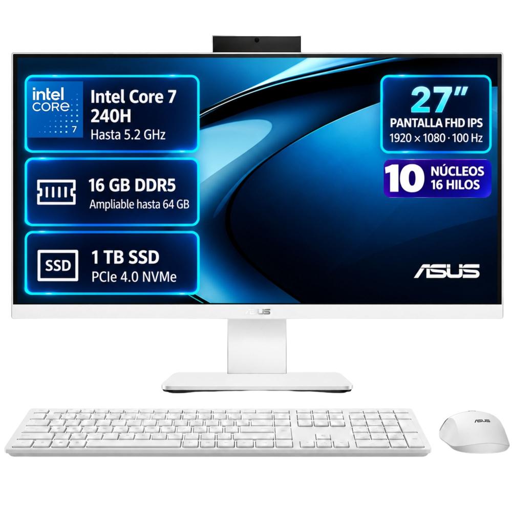 Asus All In One P470vak Core 7 16gb Ram 1tb Ssd 27 Fhd