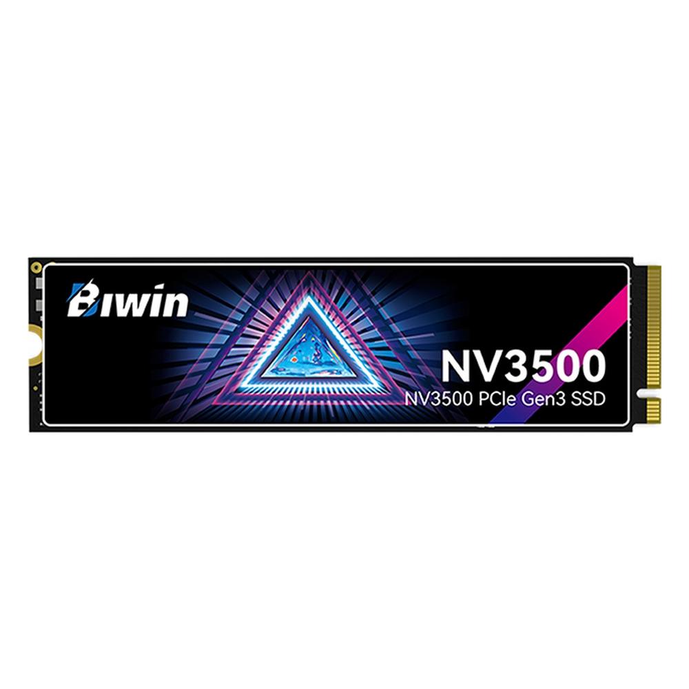 Disco Sólido SSD Biwin NV3500 512GB NVMe PCIe 3.0 M.2 2280 Negro