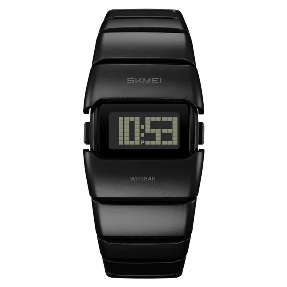 Reloj Skmei Drioid Hombre Digital Futurista Moderno Led Negro 2722