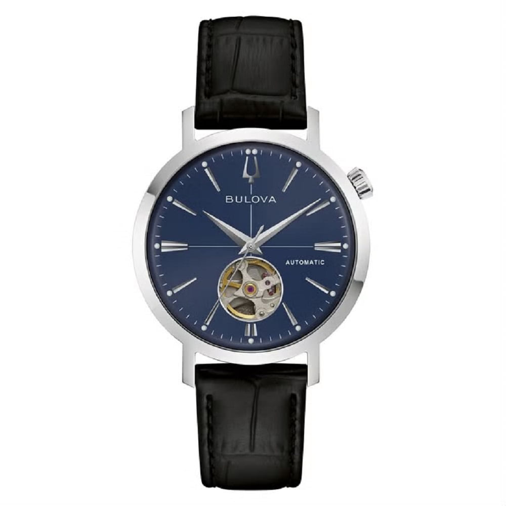 RELOJ BULOVA AEROJET AUTOMATICO AZUL