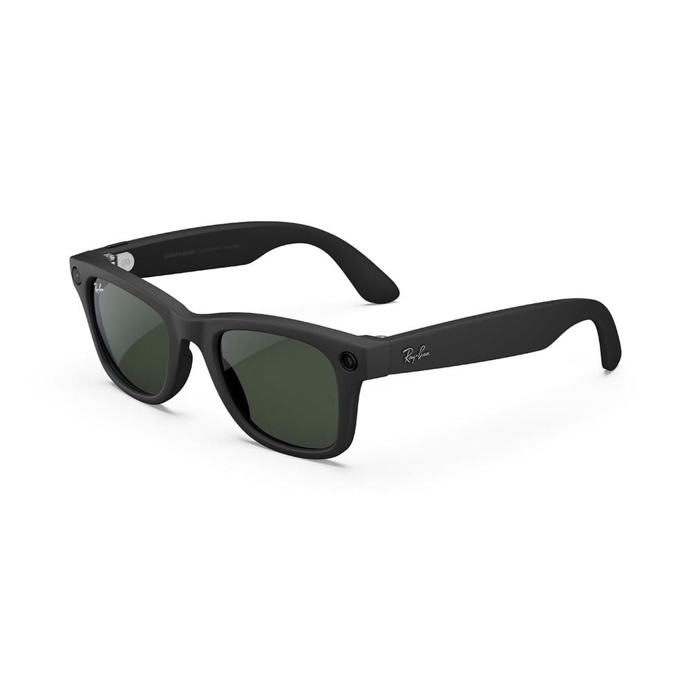 LENTES RAY-BAN META GEN 1 WAYFARER LARGE | BLACK GREEN SHINY