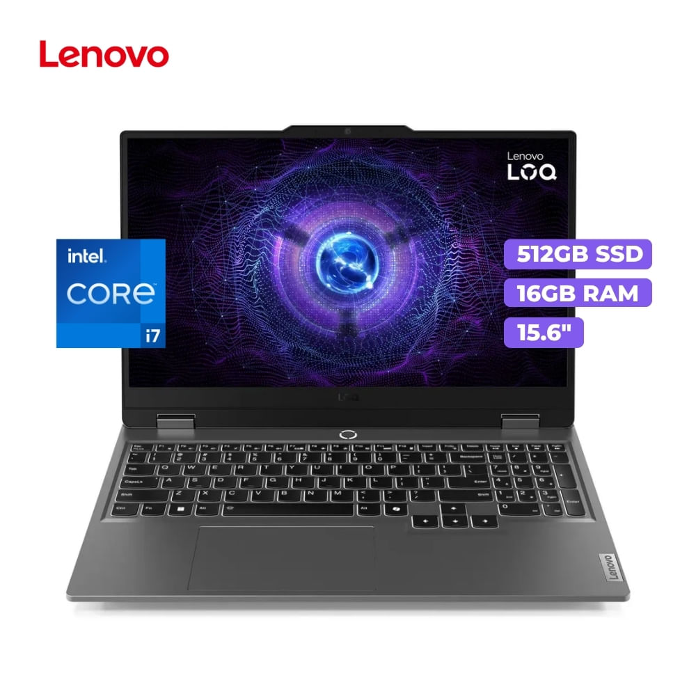 Laptop Lenovo LOQ 15IRX9 Intel Core i7-13650HX 16GB Ram 512GB SSD 15.6 FHD 144Hz