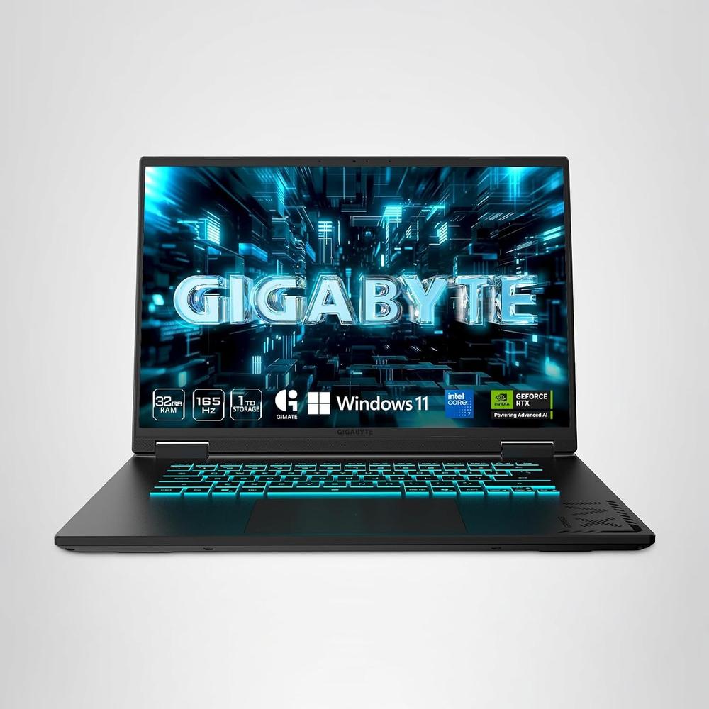 LAPTOP GIGABYTE GAMING A16 PRO 16? INTEL ULTRA 7 RTX 5080 32GB 1TB | NEGRO