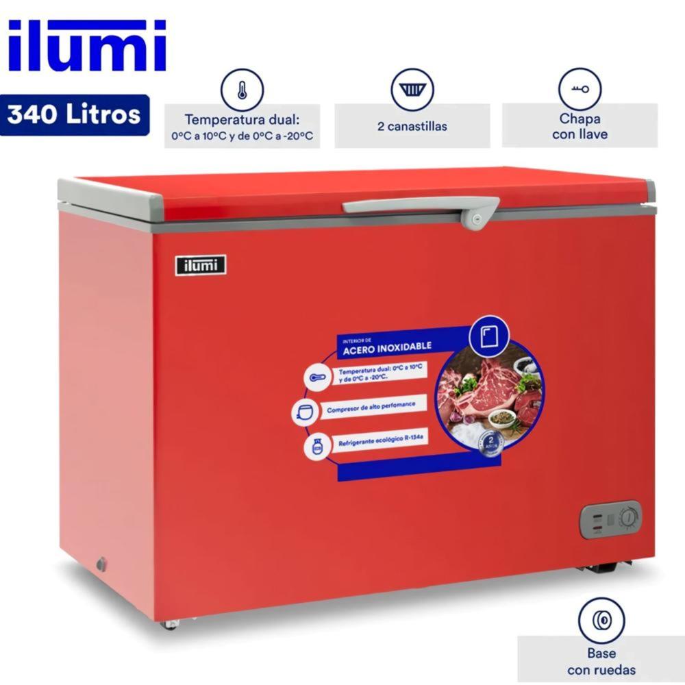 CONGELADOR ILUMI TFI-3400RE