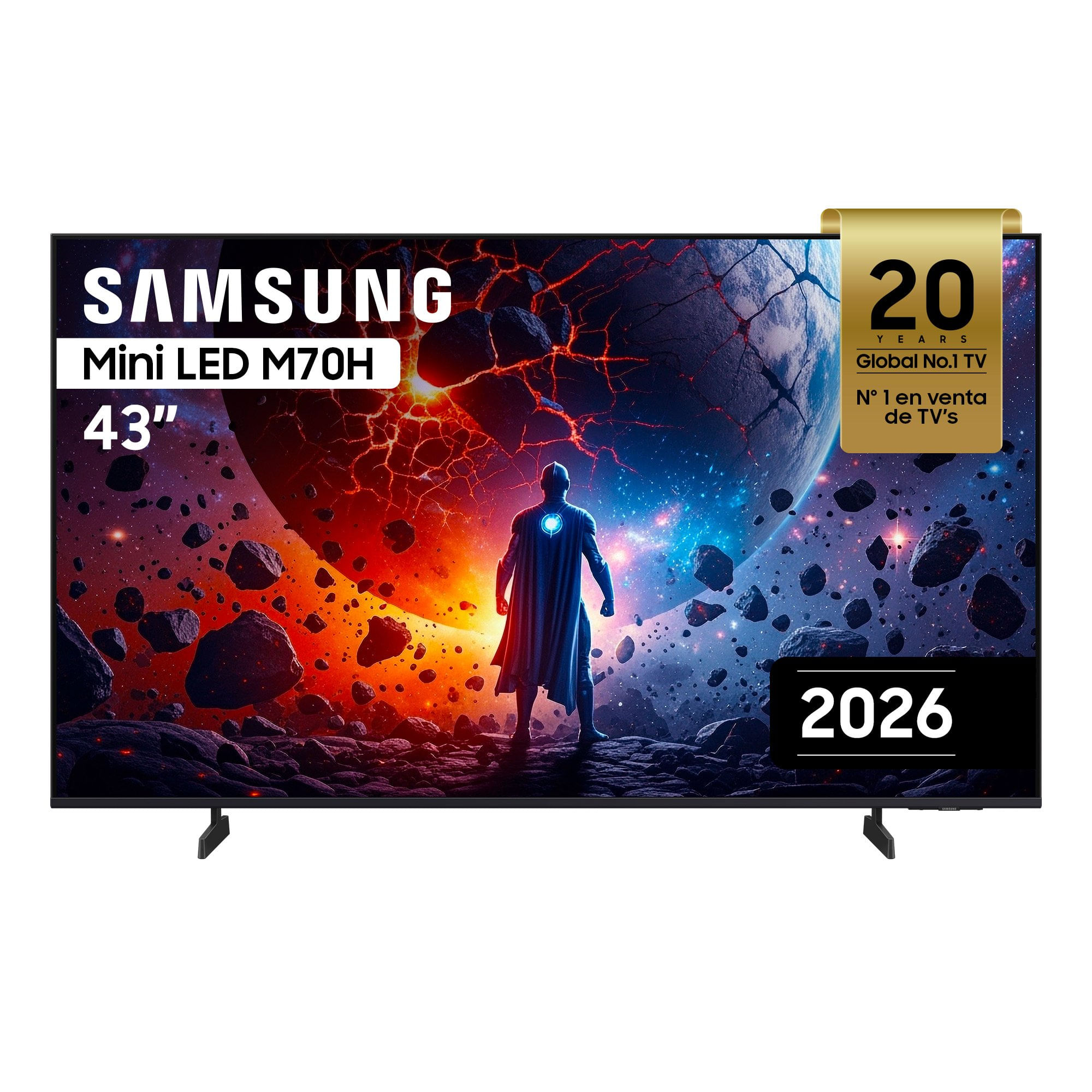 Televisor SAMSUNG Mini LED 43"" UHD 4K Smart TV M70H Vision AI