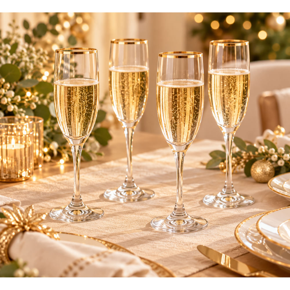 Set X4 Copas Golden