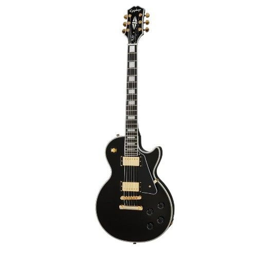 Epiphone Les Paul Custom Ebony – Guitarra Eléctrica Inspired by Gibson