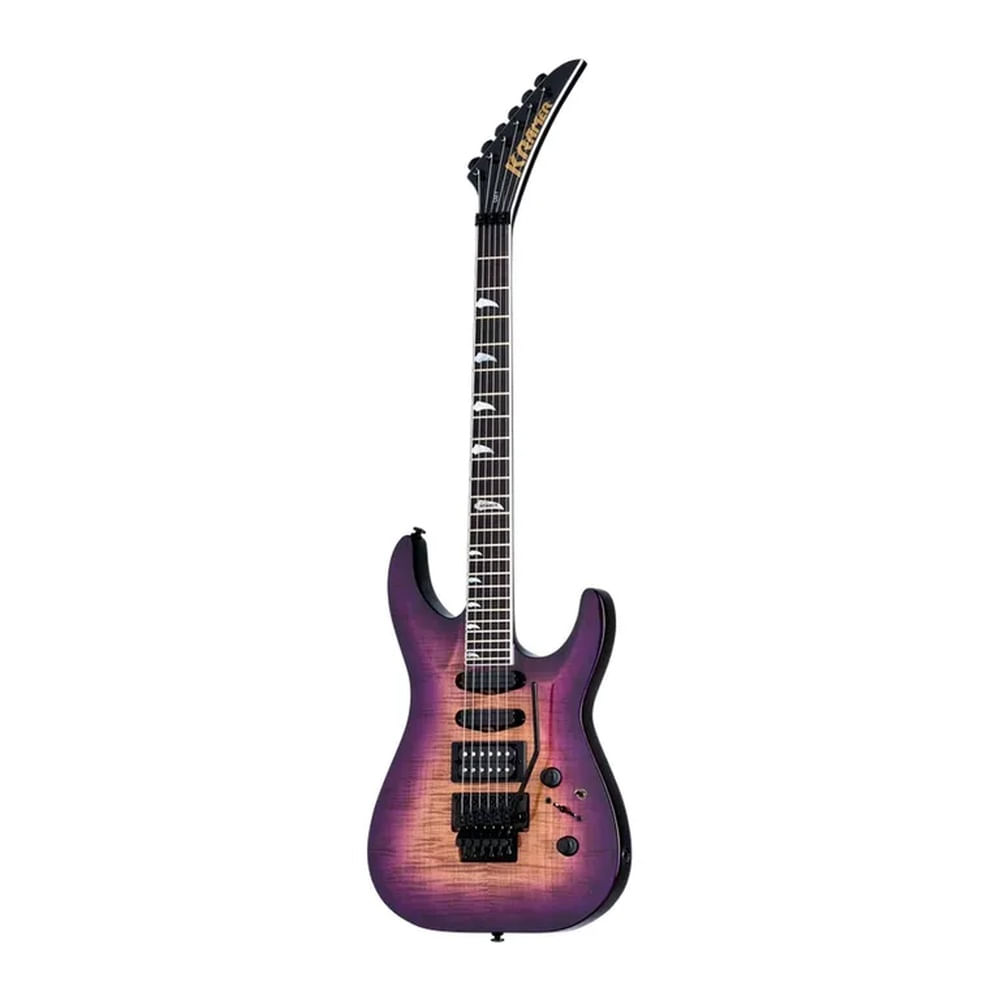 Kramer KSM1FRPPBF1 SM-1 Figured – Guitarra Eléctrica Royal Purple