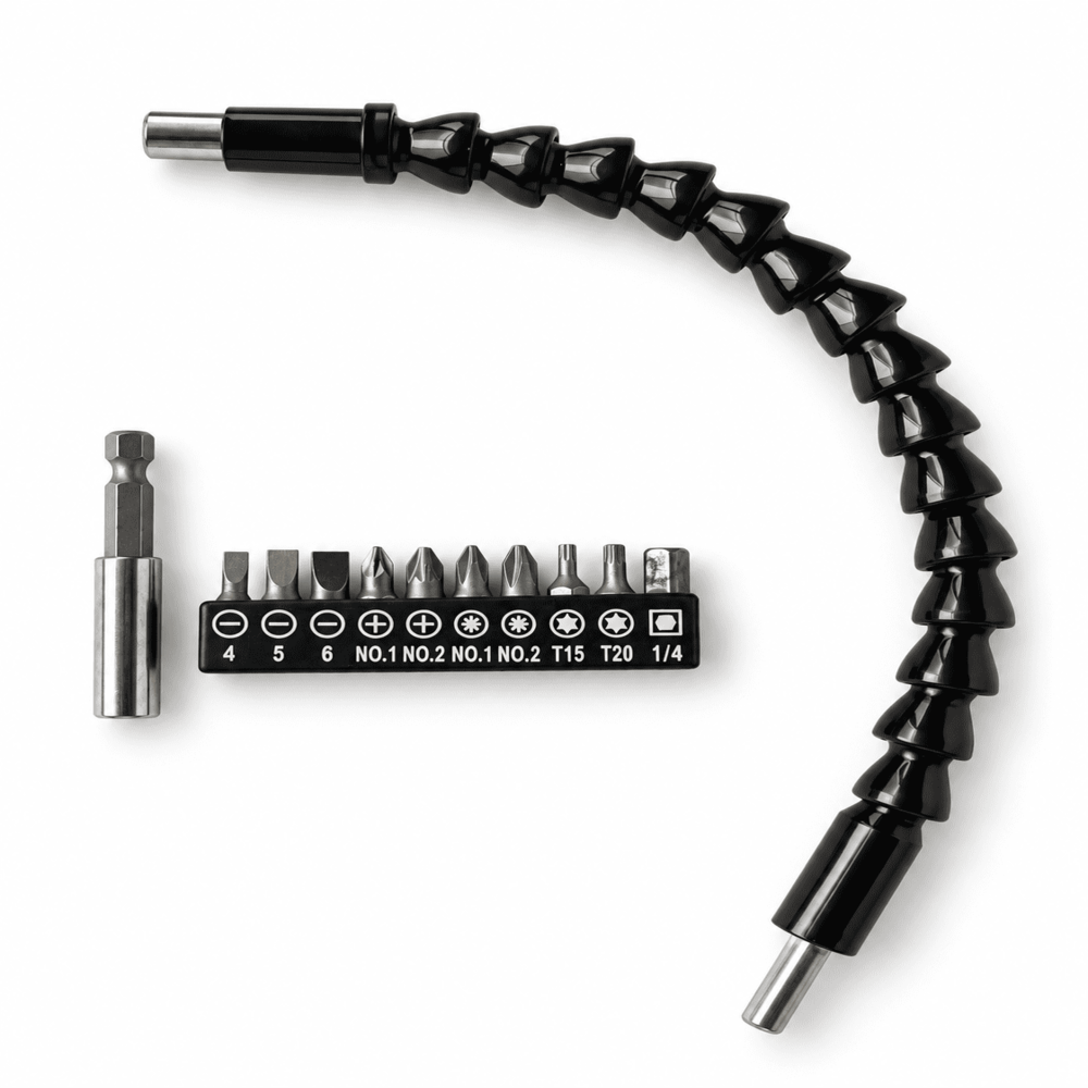 EXTENSIÓN FLEXIBLE PARA DESTORNILLADOR Y TALADRO