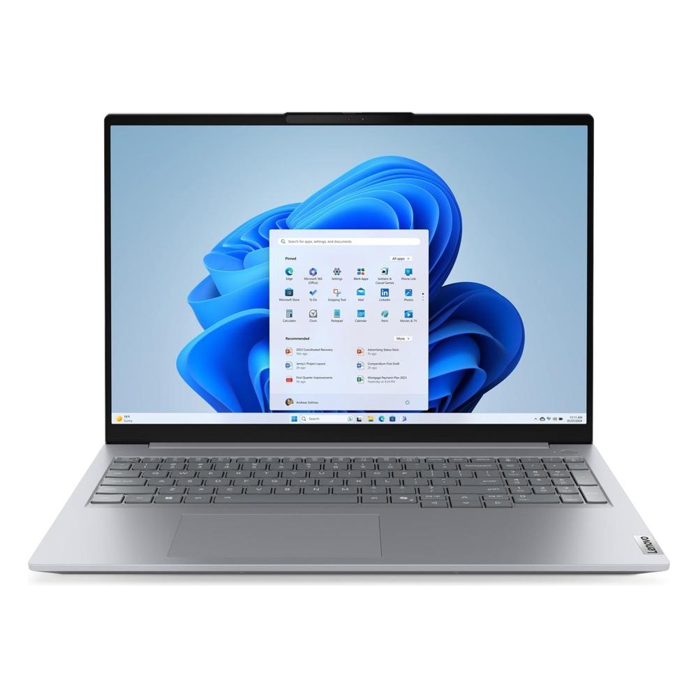 Laptop Lenovo ThinkBook 16 G8 16 pulgadas Core Ultra 9 185H 16GB 1TB SSD Sin Sistema Operativo Gris