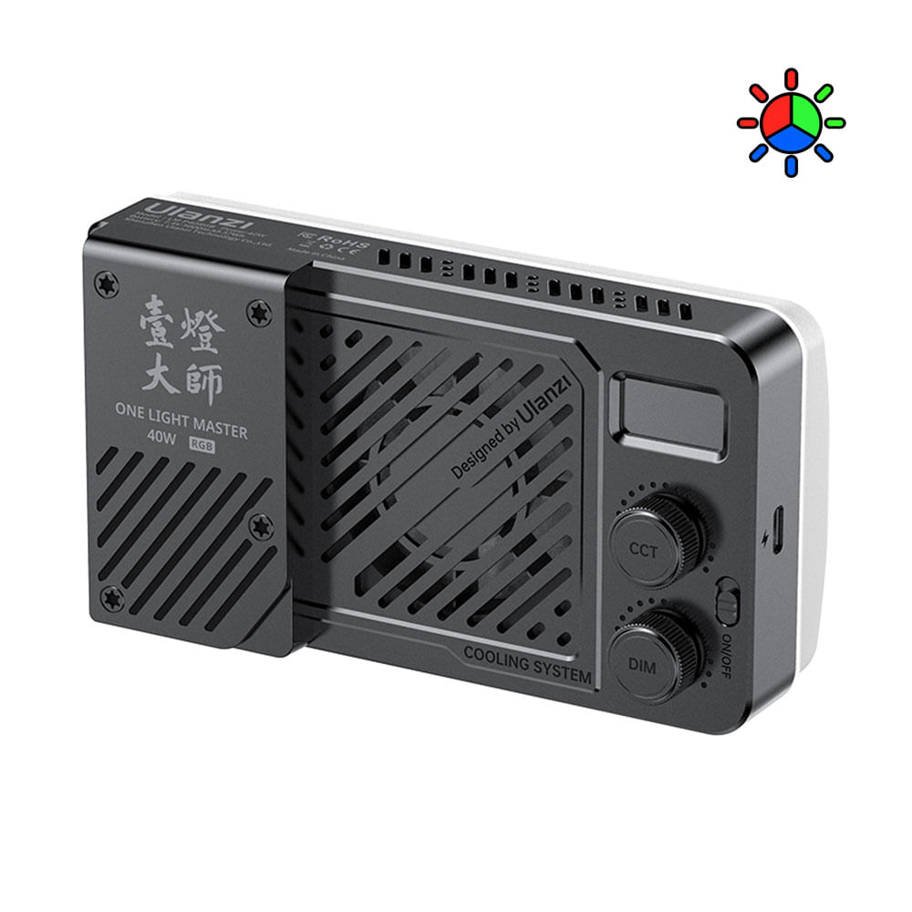 Luz Continua Led Ulanzi LM-P40RGB con Difusor