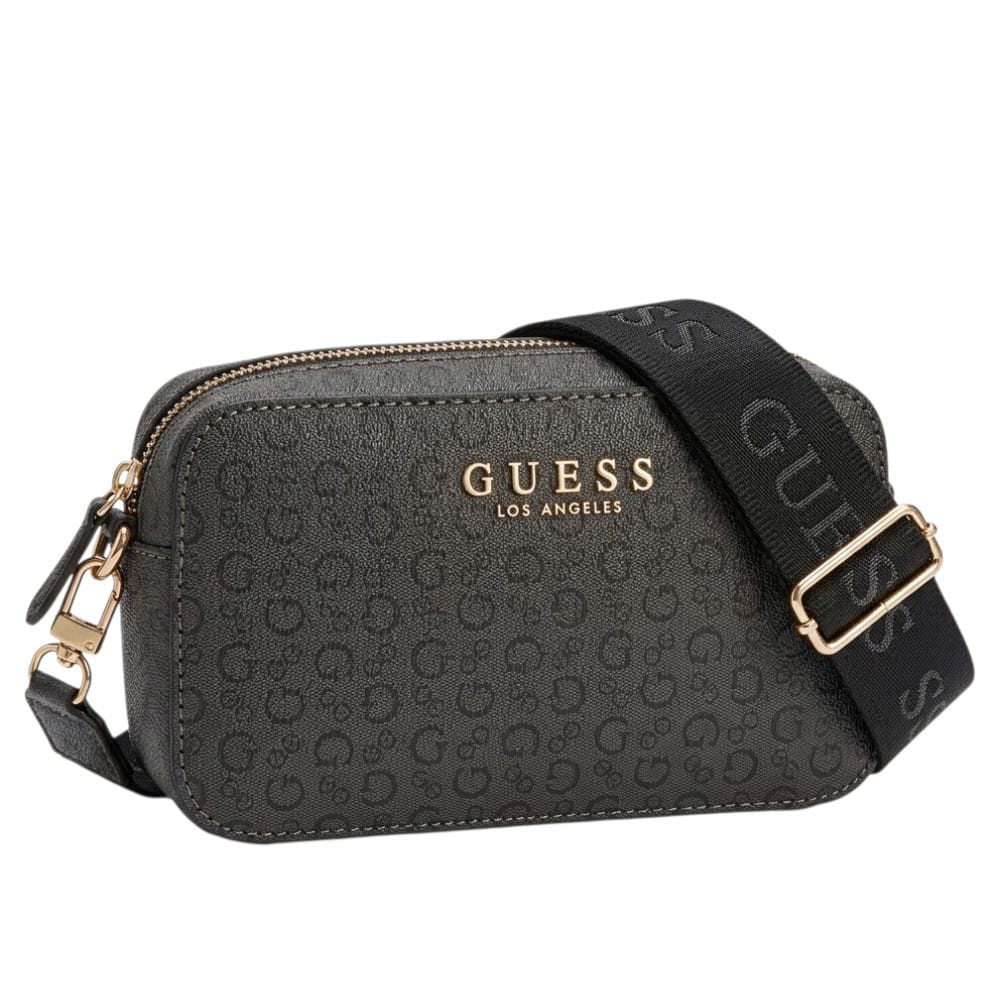 CARTERA MINI CROSSBODY GUESS AYDA NEGRO