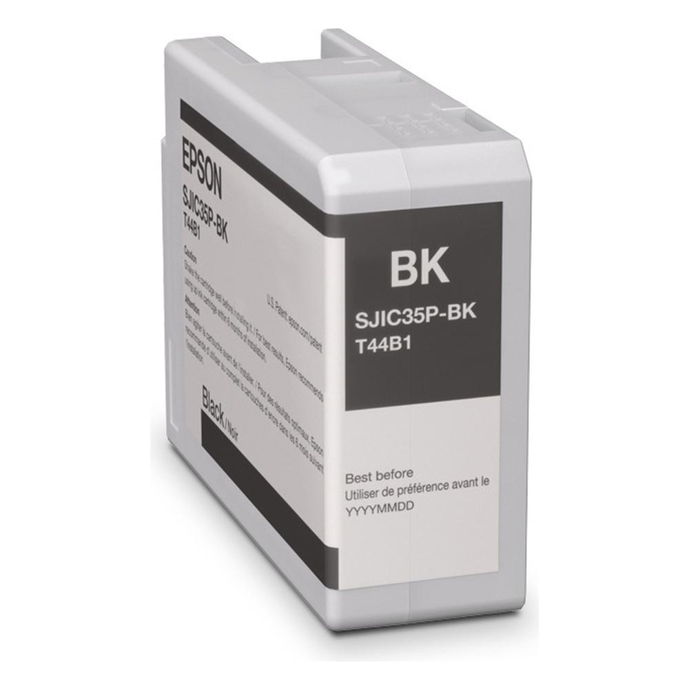 Cartucho de Tinta Epson SJIC35P-K C13T44B120 para ColorWorks CW-C6000 y CW-C6500 Negro