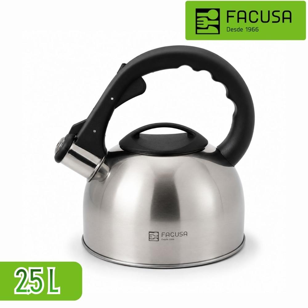 Tetera De Acero Inoxidable Facusa Elegant 2.5l