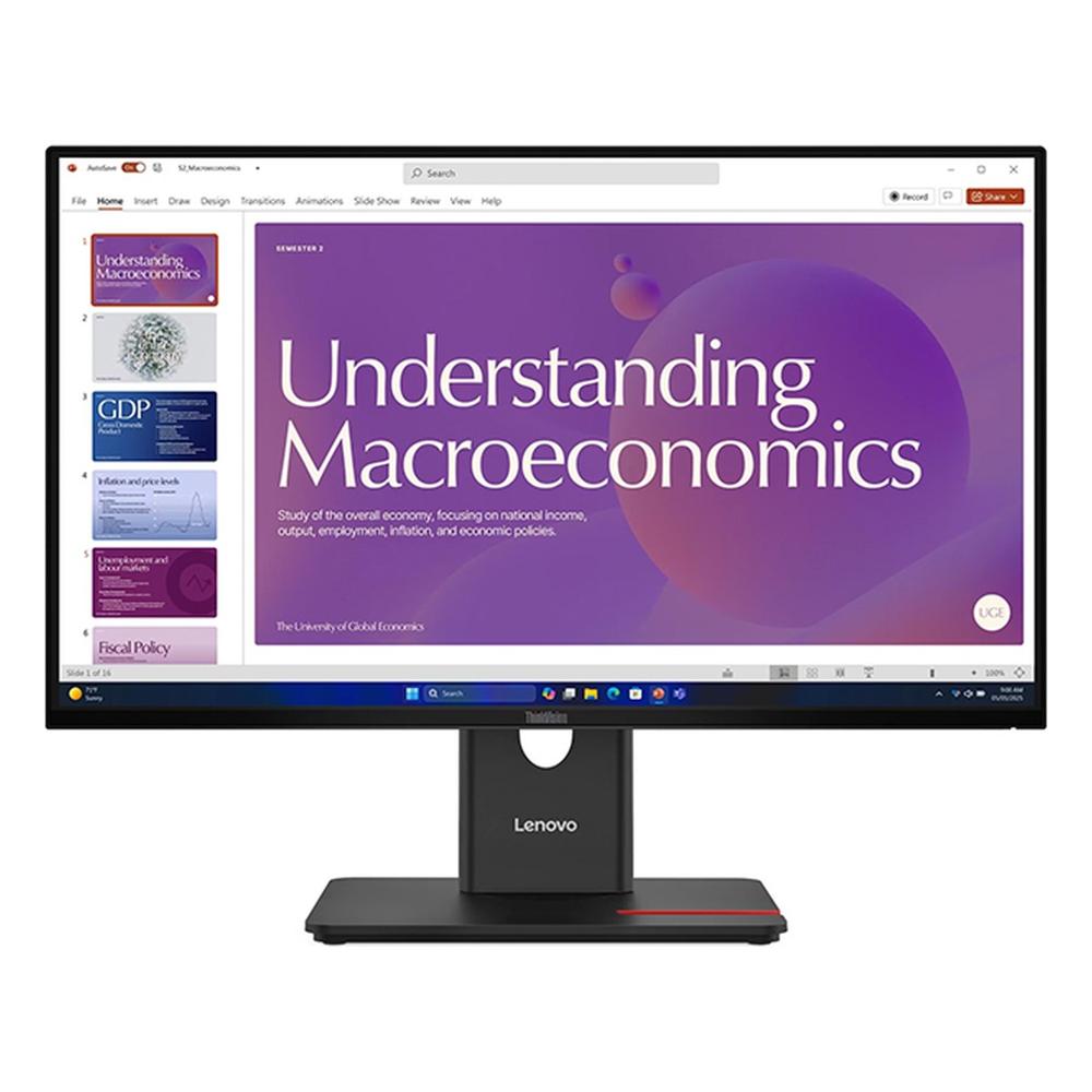 Monitor Lenovo ThinkVision IPS 23.8 pulgadas Full HD 120Hz T24d-40