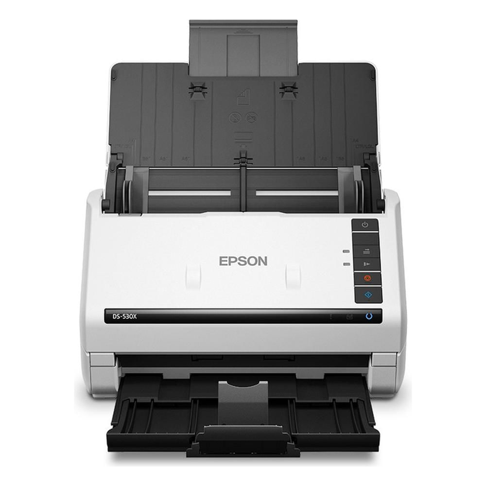 Escáner Documental Epson DS-530X Dúplex ADF 100 Hojas 45 ppm USB Blanco